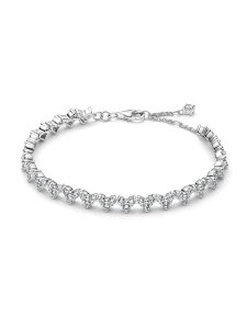 (image for) Pandora Triple Stone Heart Bracelet - 594390C01