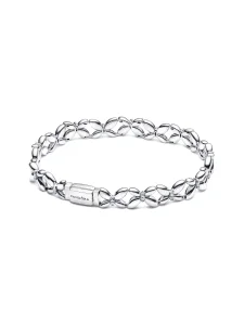 (image for) PANDORA Charm Heart Pendant Silver - PANDORA Keepsake