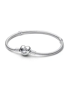 (image for) Pandora Moments Heart & Snake Chain Bracelet - 594594C00