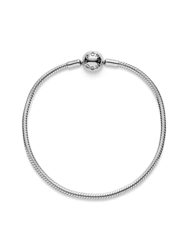 (image for) Pandora Moments Snake Chain Bracelet - 594595C00 - View 4