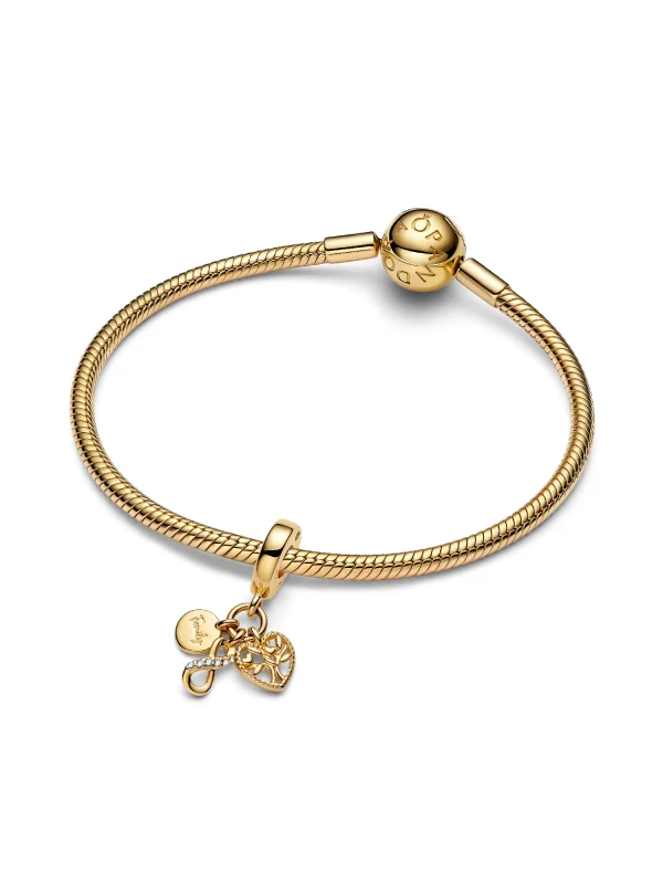 (image for) Pandora Family Infinity Triple Dangle Charm - 762201C01 - View 5