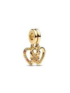 (image for) Pandora Splittable Puzzle Piece Hearts Dangle Charm - 762239C01