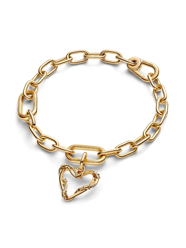 (image for) Pandora Wire Heart Dangle Charm - 762526C00 - View 4