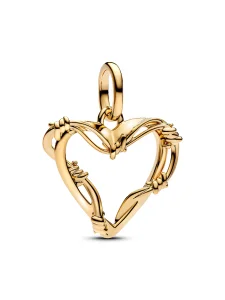 (image for) Pandora Wire Heart Dangle Charm - 762526C00