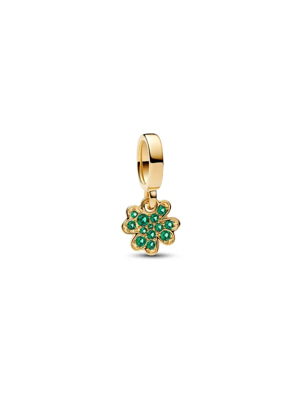 (image for) Pandora Four-leaf Clover Dangle Charm - 762751C01 - View 2