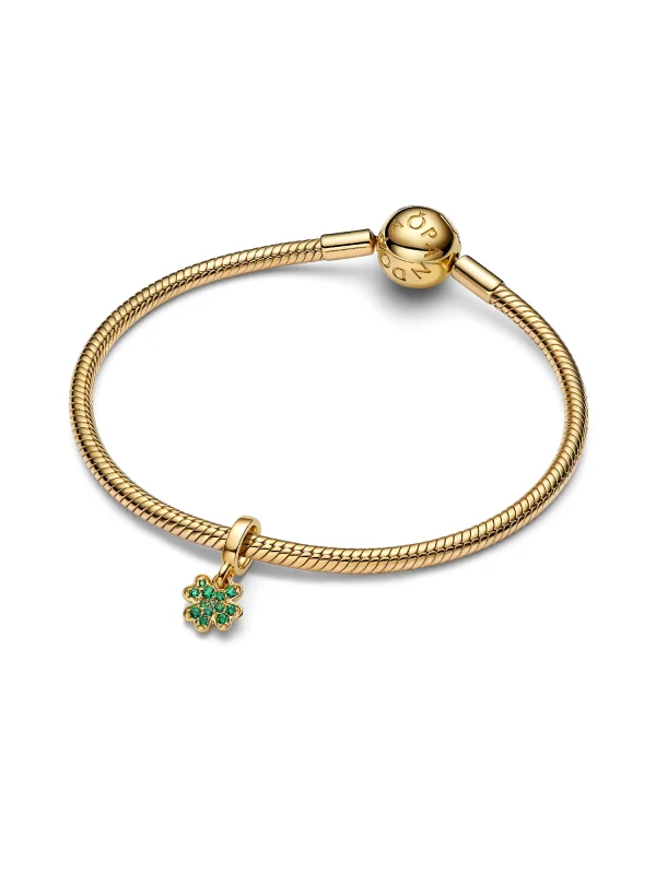 (image for) Pandora Four-leaf Clover Dangle Charm - 762751C01 - View 3