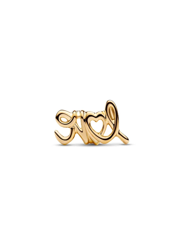 (image for) Pandora Handwritten Love Charm - 763055C00 - View 4