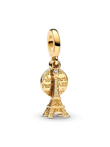 (image for) PANDORA PARIS Eiffel Tower Charm 763344C01 Lab-Grown Diamond