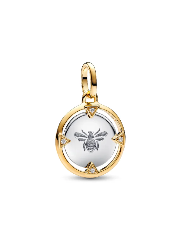(image for) Pandora Bee Medallion Charm - 763417C01 - View 2