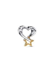 (image for) Pandora Lucky Star & Heart Charm - 763513C00