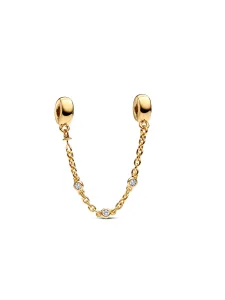 (image for) Pandora Triple Clear Stone Safety Chain - 763515C01