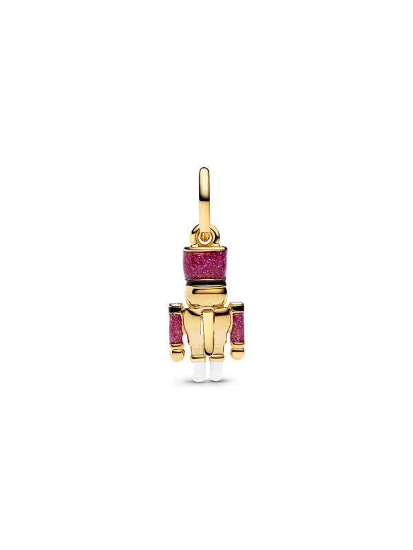 (image for) Pandora Moveable Nutcracker Dangle Charm - 763583C01 - View 5