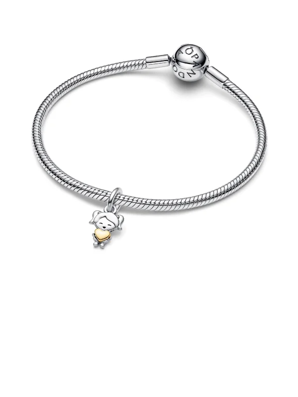 (image for) Pandora Happy Girl Dangle Charm - 763601C00 - View 4