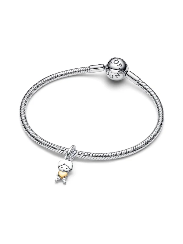 (image for) Pandora Happy Boy Dangle Charm - 763602C00 - View 5