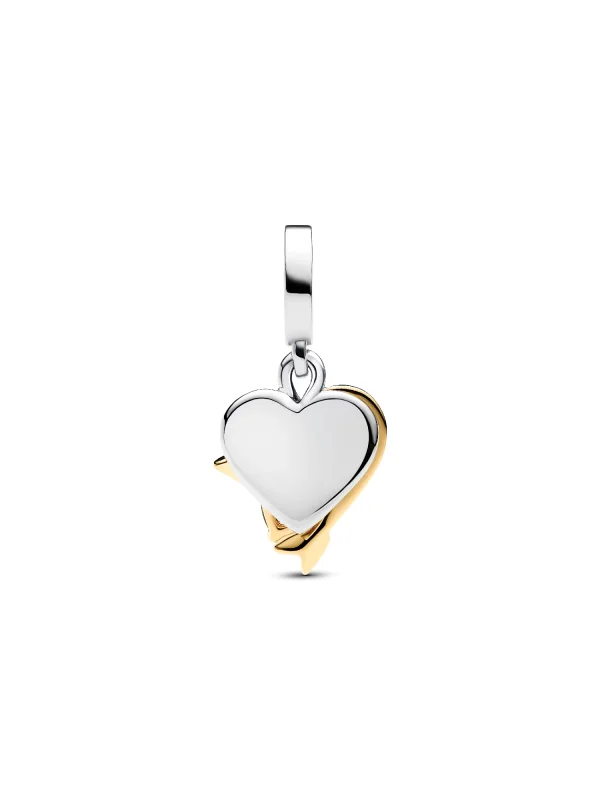 (image for) Best Anniversary Gift PANDORA Heart Charm Silver - View 5