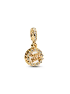 (image for) Happy Birthday Cake Charm PANDORA 763787C01 | 14k Gold…