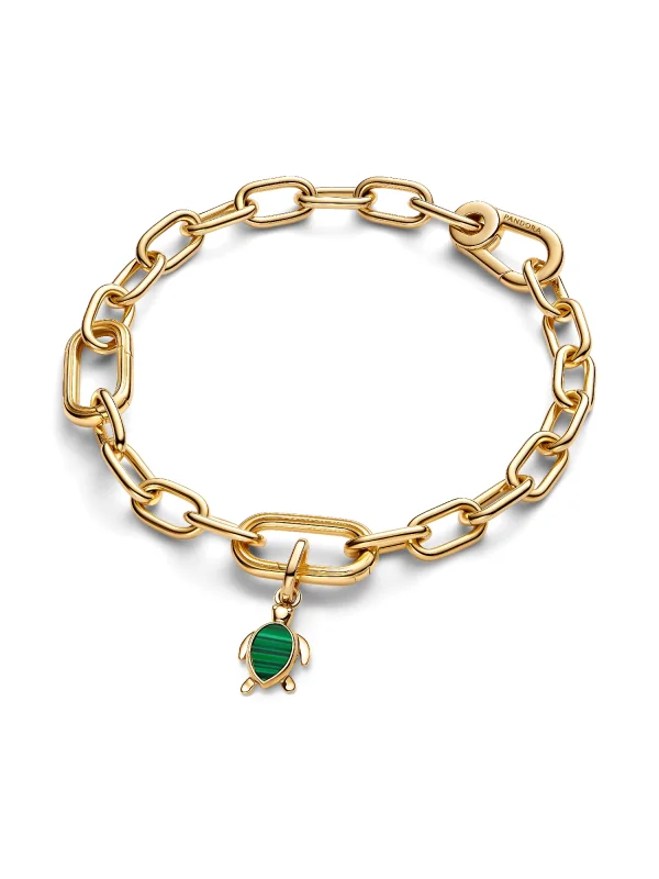 (image for) Pandora Green Turtle Mini Dangle Charm - 763823C01 - View 4