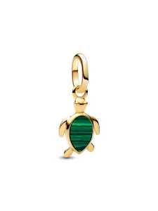(image for) Pandora Green Turtle Mini Dangle Charm - 763823C01