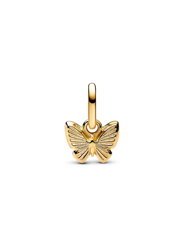 (image for) Pandora Blue Butterfly Mini Dangle Charm - 763825C01 - View 6