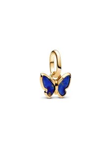 (image for) Pandora Blue Butterfly Mini Dangle Charm - 763825C01