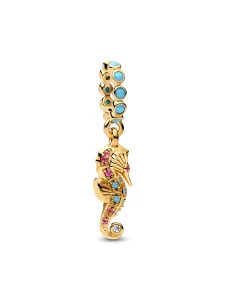 (image for) PANDORA Seahorse Charm 763895C01 | Cubic Zirconia Dangle