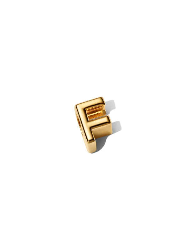 (image for) Pandora Letter F Alphabet Charm - 763952C00 - View 5