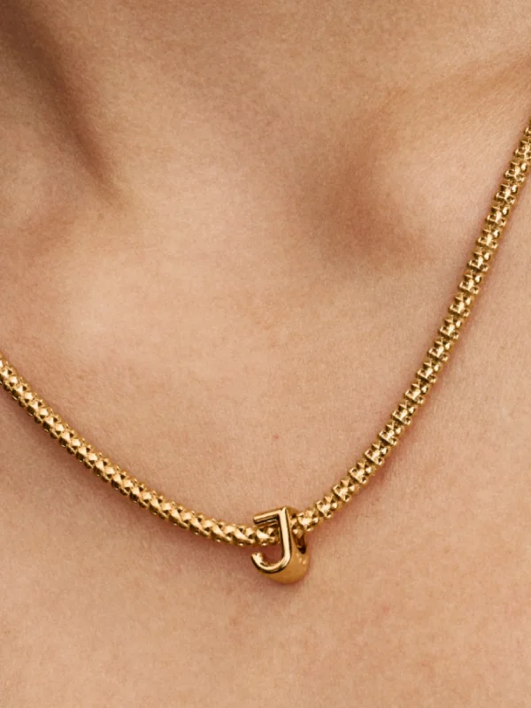 (image for) Pandora Letter J Alphabet Charm - 763956C00 - View 2