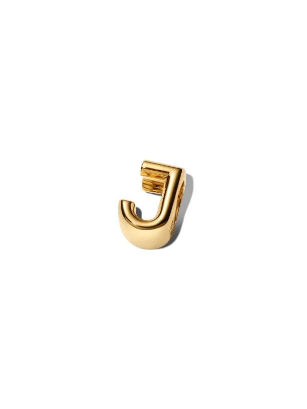 (image for) Pandora Letter J Alphabet Charm - 763956C00 - View 5