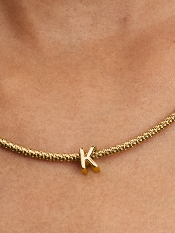 (image for) Pandora Letter K Alphabet Charm - 763957C00 - View 2