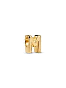 Pandora Letter M Alphabet Charm - 763959C00 (image for) Pandora Letter M Alphabet Charm - 763959C00