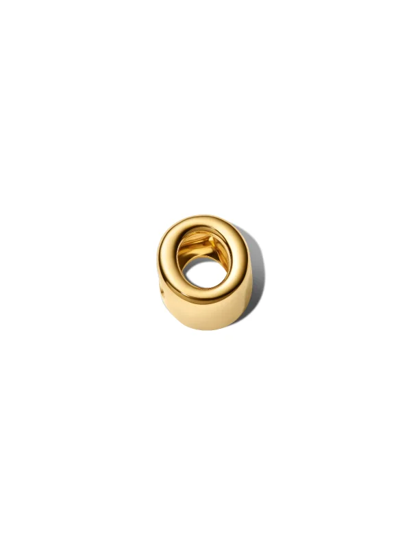 (image for) Pandora Letter O Alphabet Charm - 763961C00 - View 6