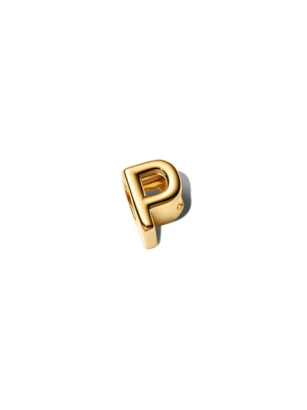 (image for) Pandora Letter P Alphabet Charm - 763962C00 - View 4