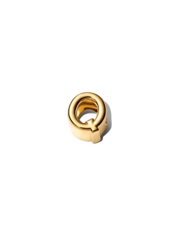 (image for) Pandora Letter Q Alphabet Charm - 763963C00 - View 5