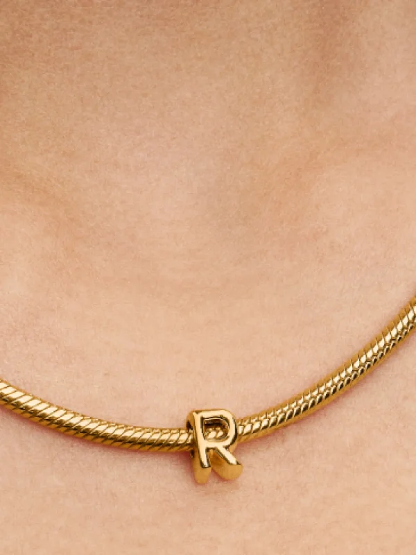 (image for) Pandora Letter R Alphabet Charm - 763964C00 - View 2