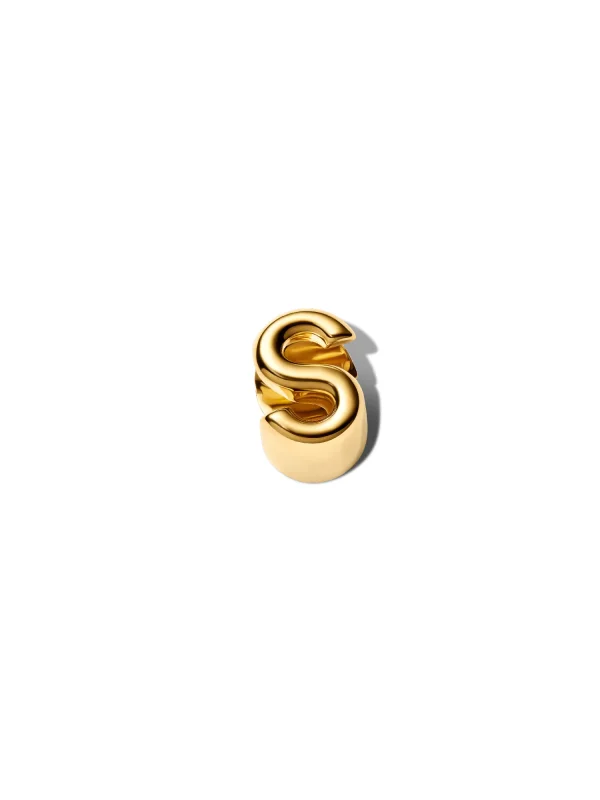 (image for) Pandora Letter S Alphabet Charm - 763965C00 - View 4