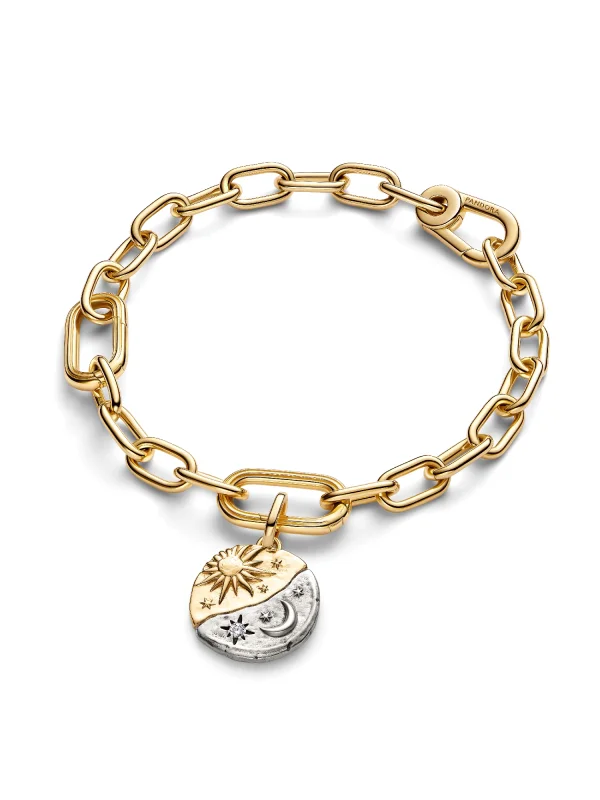 (image for) Pandora Sun and Moon Medallion Charm - 763977C01 - View 3