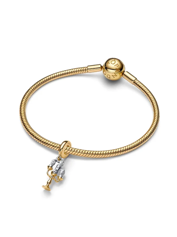 (image for) Lumiere PANDORA Charm 763985C01 Disney Beauty and the Beast - View 5