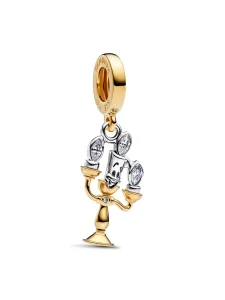 (image for) Lumiere PANDORA Charm 763985C01 Disney Beauty and the Beast