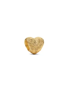 (image for) Pandora Textured Heart Mini Charm - 764000C00