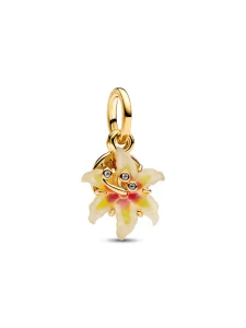 (image for) PANDORA Tangled Flower Charm 764020C01 Glow-in-the-dark