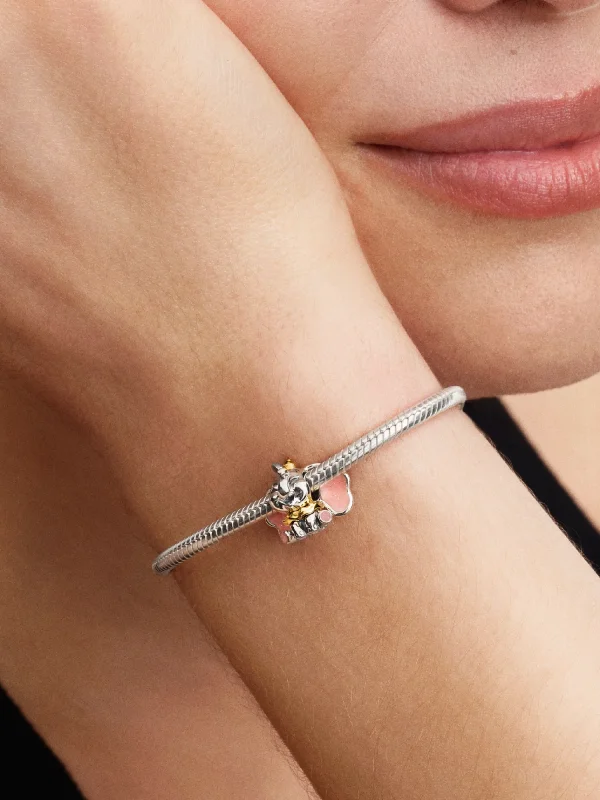 (image for) Dumbo Charms PANDORA Sterling Silver & Gold Plated - View 2