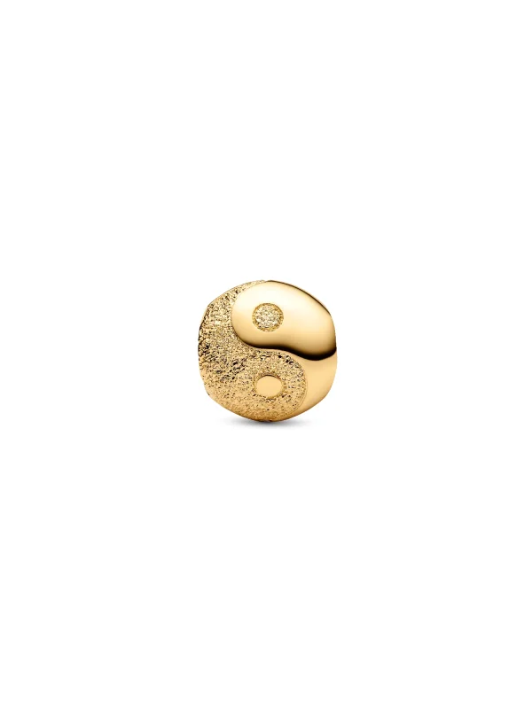 (image for) PANDORA Yin and Yang Charm 764045C00 | 14k Gold-Plated - View 4
