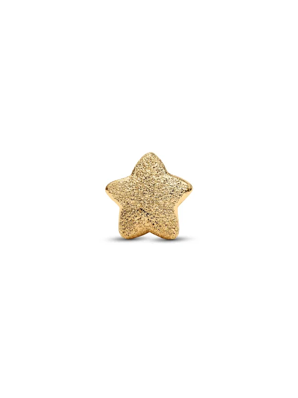 (image for) Pandora Textured Star Mini Charm - 764050C00 - View 4