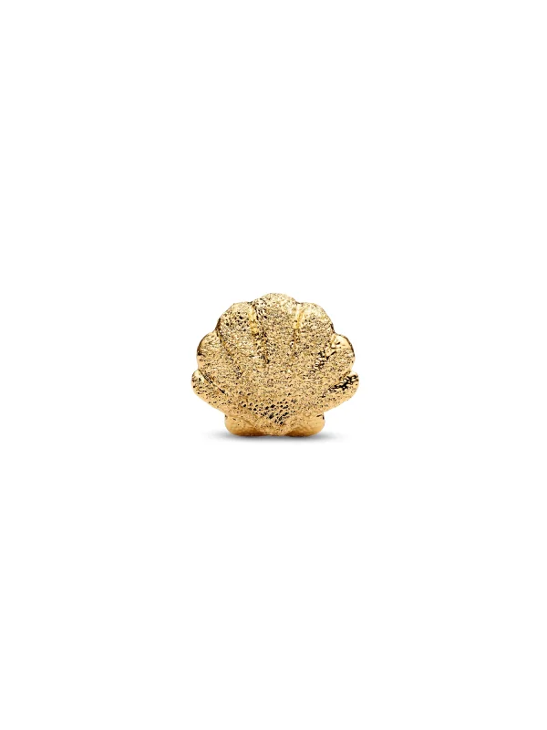 (image for) Pandora Textured Shell Mini Charm - 764057C00 - View 4