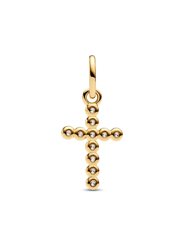 (image for) Pandora Cross Dangle Charm - 764063C01 - View 5