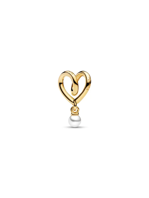 (image for) Pandora Wrapped Heart Charm - 764138C01 - View 4