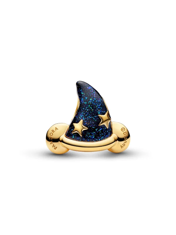 (image for) PANDORA Disney Sorcerer Hat Charm 764207C01 | 14k… - View 5