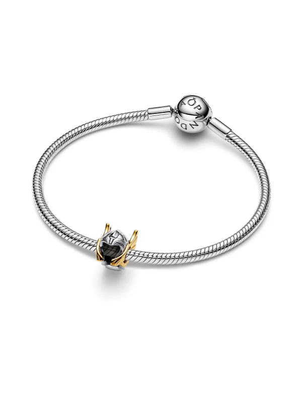 (image for) Marvel PANDORA Thor Charm 764215C00 Sterling Silver Plating - View 3