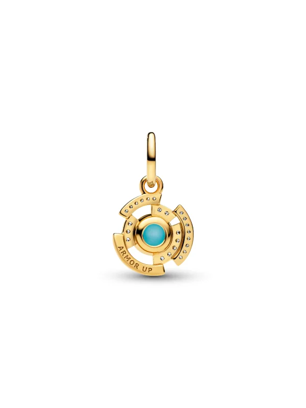 (image for) Iron Man Arc Reactor PANDORA Charm 764216C01 | 14k… - View 3