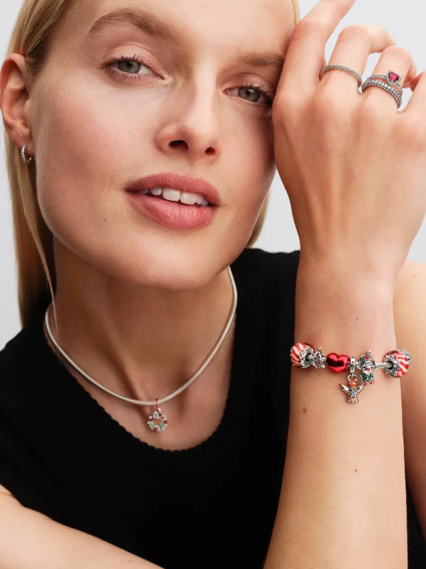 (image for) Pandora Christmas Tree Charm - 764248C01 - View 5